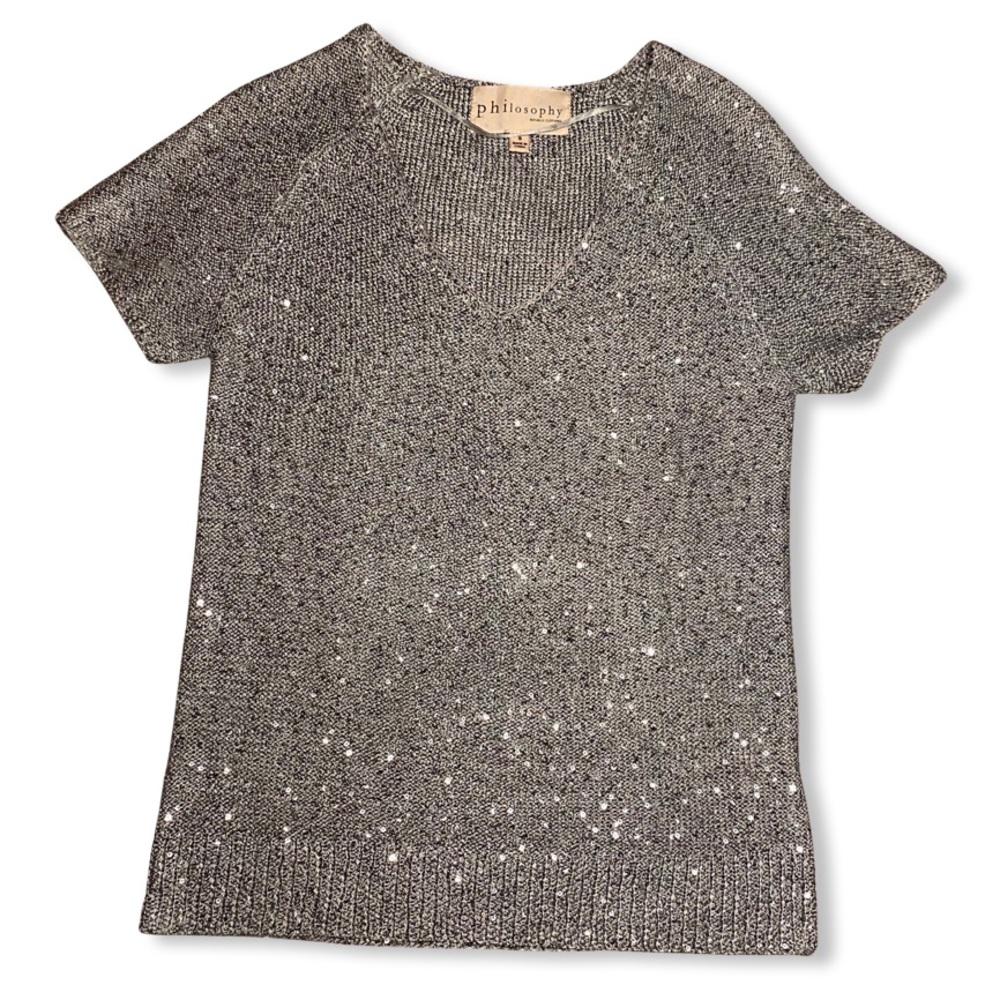 Philosophy Sequin Blouse